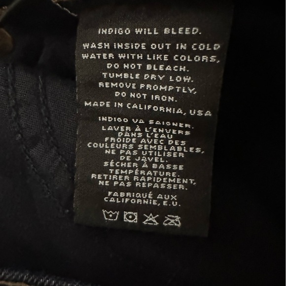 J Brand Dark Blue Women's‎ Jeans size 28 - Picture 7 of 10